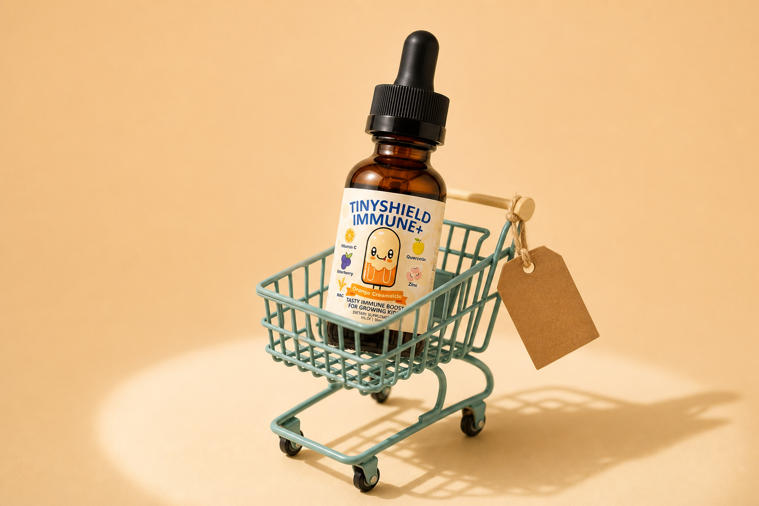 TinyShield Immune+ saved in your cart