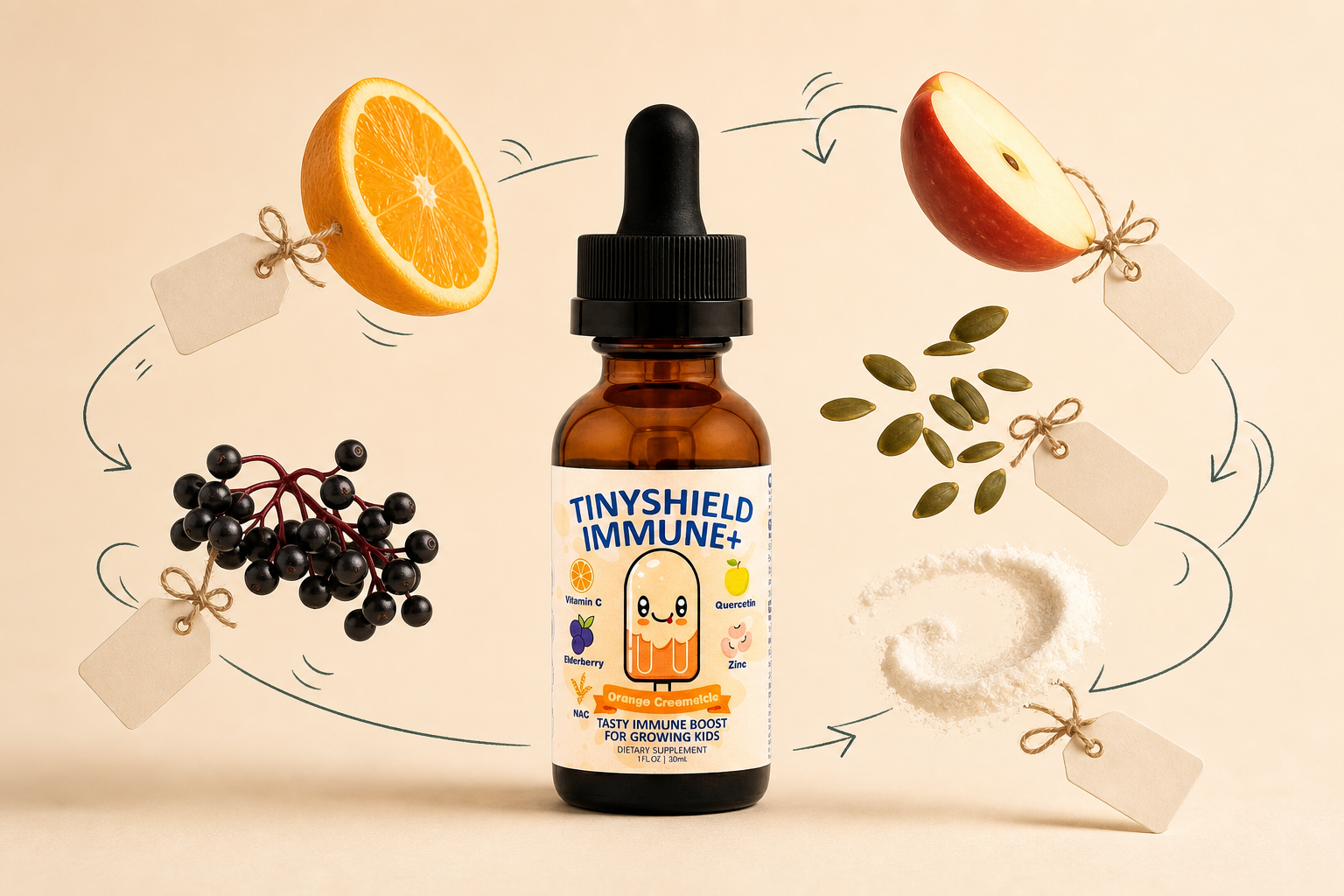 TinyShield and its five ingredients
